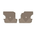 thumbnail image 1 of WeatherTech All-Weather Floor Mats compatible with 2023-2026 Jeep Wrangler 2-Door - 2nd Row, Tan, 1 of 5
