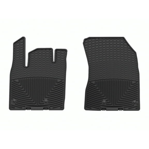 WeatherTech All-Weather Floor Mats compatible with 2023-2026 Nissan Rogue - 1st Row (Driver & Passenger), Black