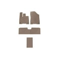 thumbnail image 1 of WeatherTech All-Weather Floor Mats compatible with 2021-2024 Toyota Sienna - Complete Set (1st Row, 2nd and Row Aisle), Tan, 1 of 5