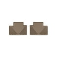thumbnail image 1 of WeatherTech All-Weather Floor Mats compatible with RAV4, 4Runner, GX, Tacoma - 2nd Row, Tan, 1 of 5