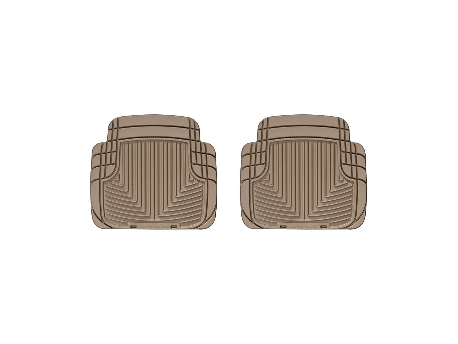 WeatherTech All-Weather Floor Mats compatible with TL, Mountaineer, M3 (E30), 318is, 323is, 325i - 2nd Row, Tan