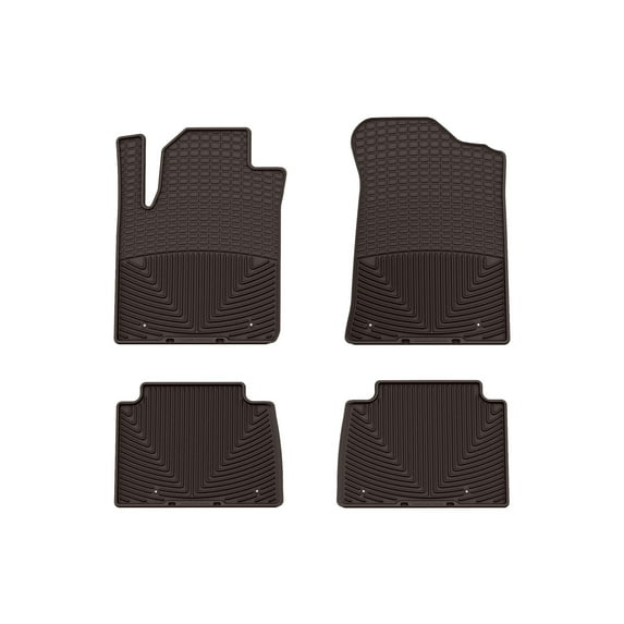 WeatherTech All-Weather Floor Mats compatible with QX80, Armada, QX - 1st & 2nd Row, Cocoa