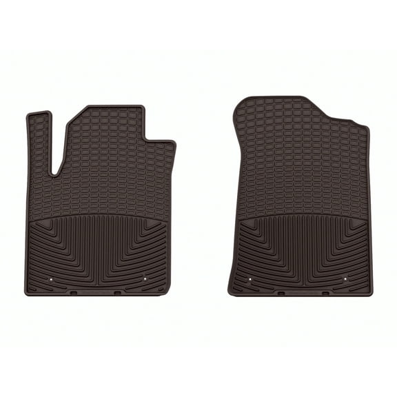 WeatherTech All-Weather Floor Mats compatible with QX, QX80, Armada - 1st Row (Driver & Passenger), Cocoa