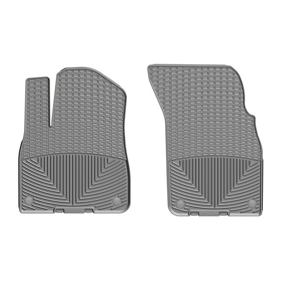 WeatherTech All-Weather Floor Mats compatible with Audi SQ8, Q8, RS Q8, Q7 - 1st Row (Driver & Passenger), Grey