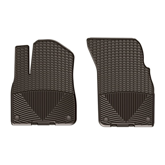 WeatherTech All-Weather Floor Mats compatible with Audi Q8, RS Q8, SQ7, SQ8 - 1st Row (Driver & Passenger), Cocoa
