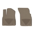 thumbnail image 1 of WeatherTech All-Weather Floor Mats compatible with Audi SQ8, RS Q8, SQ7, Q7, Q8 - 1st Row (Driver & Passenger), Tan, 1 of 5