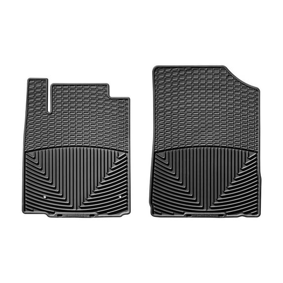 WeatherTech All-Weather Floor Mats compatible with ES, Avalon - 1st Row (Driver & Passenger), Black