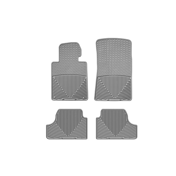 WeatherTech All-Weather Floor Mats compatible with BMW 323Ci, 325Ci, M3, 330Ci - 1st & 2nd Row, Grey