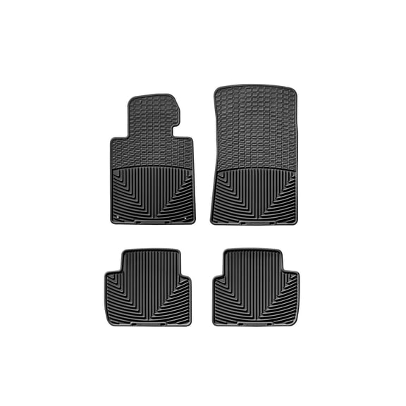 WeatherTech All-Weather Floor Mats compatible with BMW 325i, 323i, 330Ci, 328Ci, 328i - 1st & 2nd Row, Black