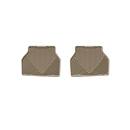 WeatherTech All-Weather Floor Mats compatible with BMW 540i, 530i, 525i, 528i, M5 - 2nd Row, Tan