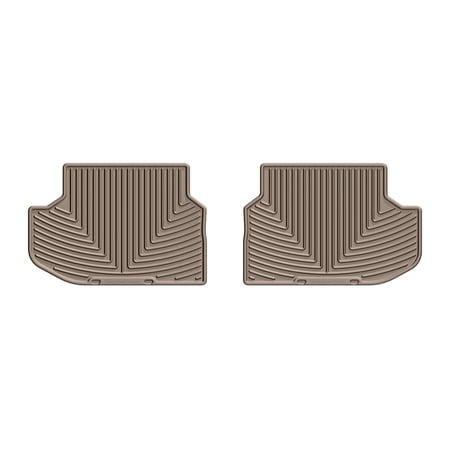 WeatherTech All-Weather Floor Mats compatible with BMW 550i, M5, 535d, 528i, 535i - 2nd Row, Tan