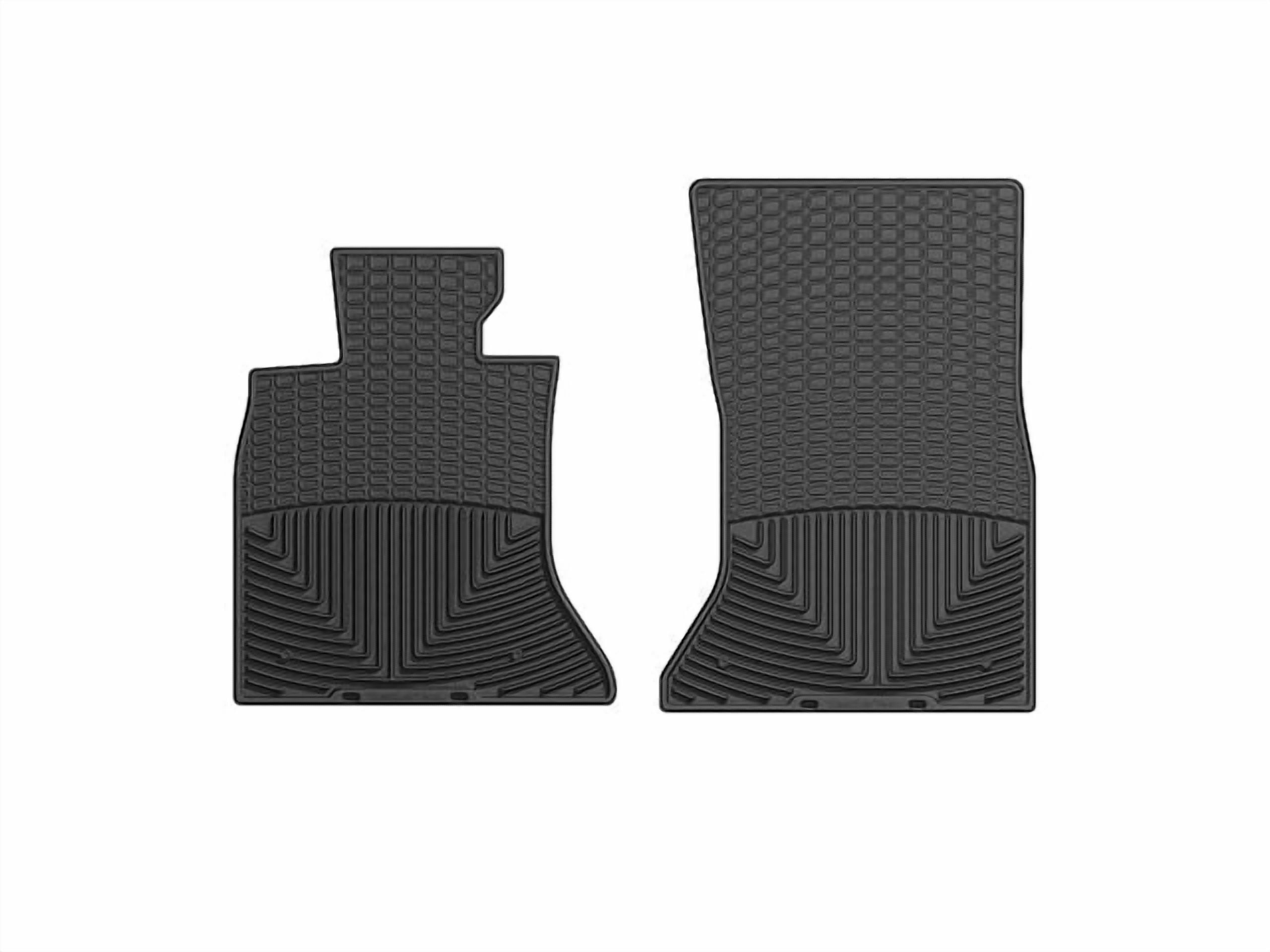 WeatherTech All-Weather Floor Mats compatible with BMW 528i, 550i, M5, 535d, 535i - 1st Row (Driver & Passenger), Black