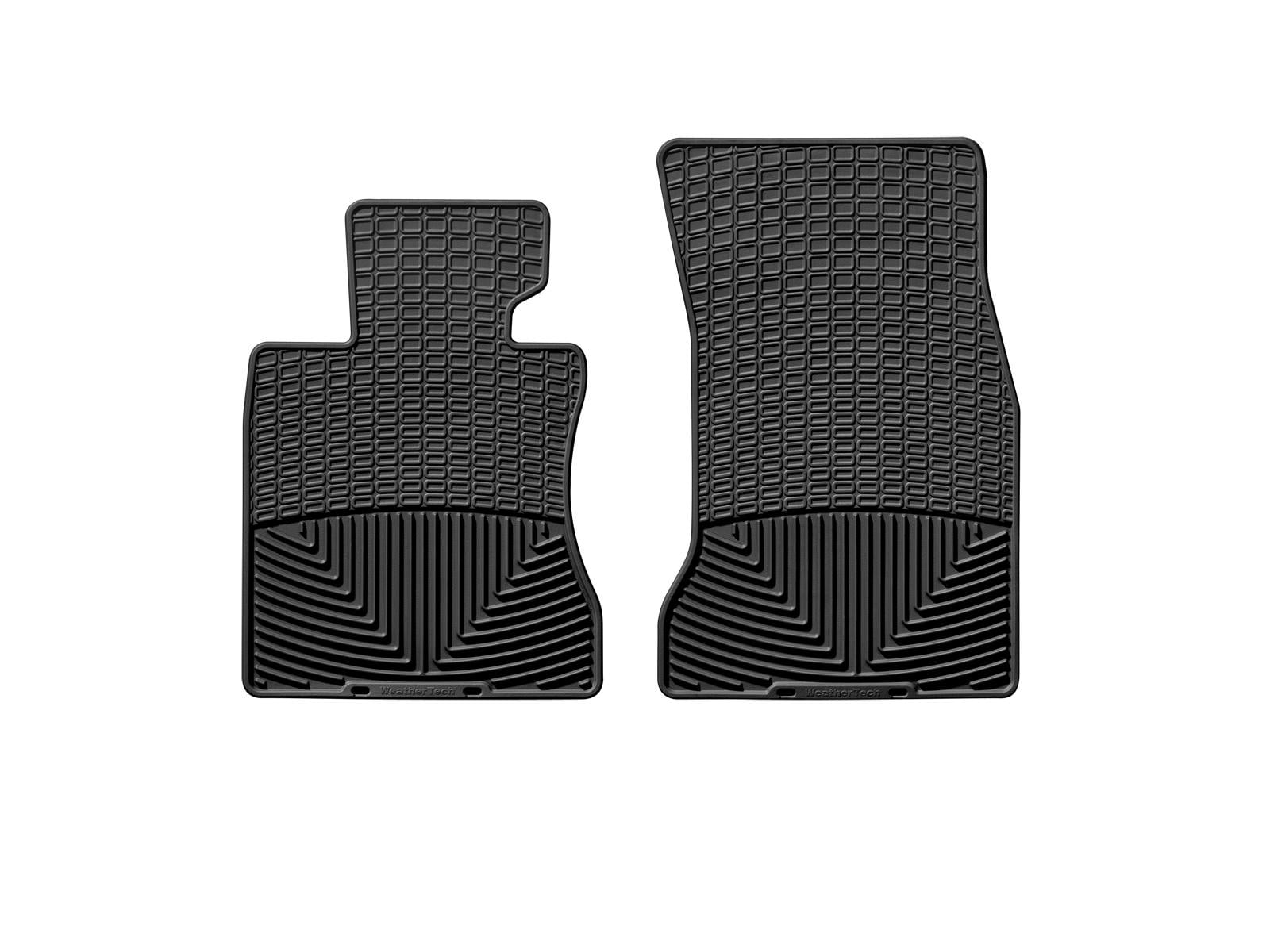 WeatherTech All-Weather Floor Mats compatible with BMW 530i, 528i, 545i, 550i, 535i, 525i - 1st Row (Driver & Passenger), Black