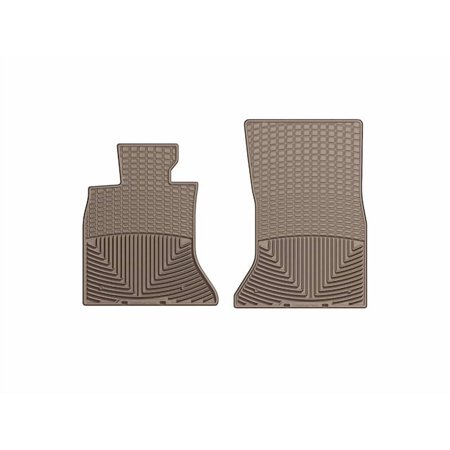 WeatherTech All-Weather Floor Mats compatible with BMW 528i, M5, 535i, 535d, 550i - 1st Row (Driver & Passenger), Tan