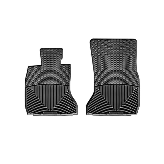 WeatherTech All-Weather Floor Mats compatible with BMW 740Ld, 750Li, 740i, 740Li, 750i, 760Li - 1st Row (Driver & Passenger), Black