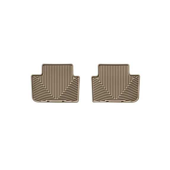 WeatherTech All-Weather Floor Mats compatible with BMW X3 2.5i, X3 30i, X3 3.0i, X3 3.0si - 2nd Row, Tan
