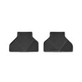 thumbnail image 1 of WeatherTech All-Weather Floor Mats compatible with BMW X5 35i, X6 35i, X5 3.0si, X5 35d, X5 48i, X5 M - 2nd Row, Black, 1 of 5