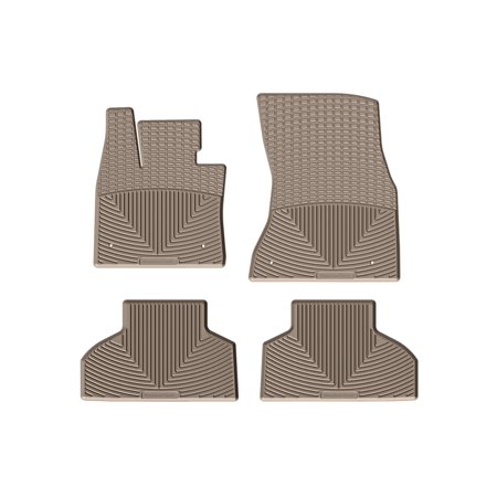 WeatherTech All-Weather Floor Mats compatible with BMW X6 50i, X5 35d, X5 50i, X5 35i, X5 M, X5 40e - 1st & 2nd Row, Tan