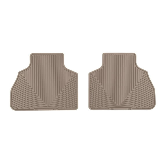 WeatherTech All-Weather Floor Mats compatible with BMW X7 50i, X7 M60i, ALPINA XB7, X7 40i, X7 M50i - 2nd Row, Tan