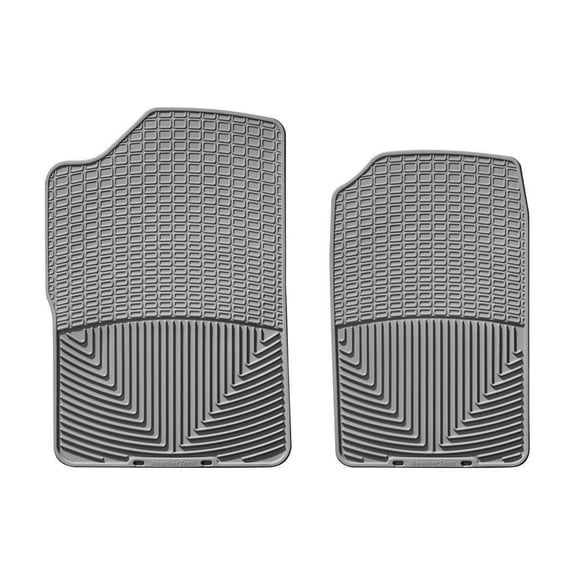 WeatherTech All-Weather Floor Mats compatible with Sierra, C/K Series Pickup, Escalade, Yukon, Tahoe - 1st Row (Driver & Passenger), Grey