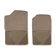 WeatherTech All-Weather Floor Mats compatible with Silverado, Escalade, C/K Series Pickup, Suburban, Yukon, Tahoe - 1st Row Driver & Passenger, Tan