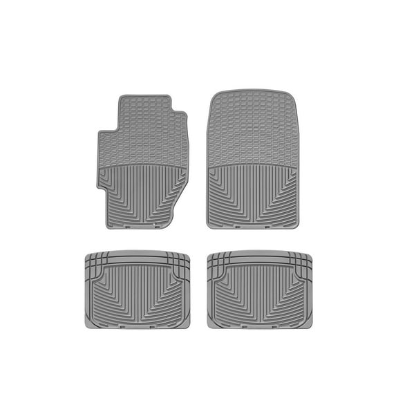 WeatherTech All-Weather Floor Mats compatible with RL, Prelude, CL, Integra, RSX, Vigor - 1st & 2nd Row, Grey