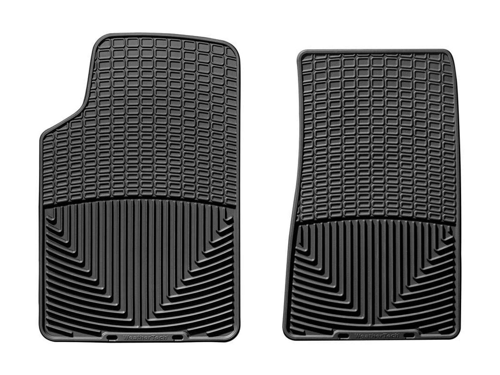 WeatherTech All-Weather Floor Mats compatible with Cadillac STS, CTS-V, CTS, SRX, STS-V - 1st Row (Driver & Passenger), Black