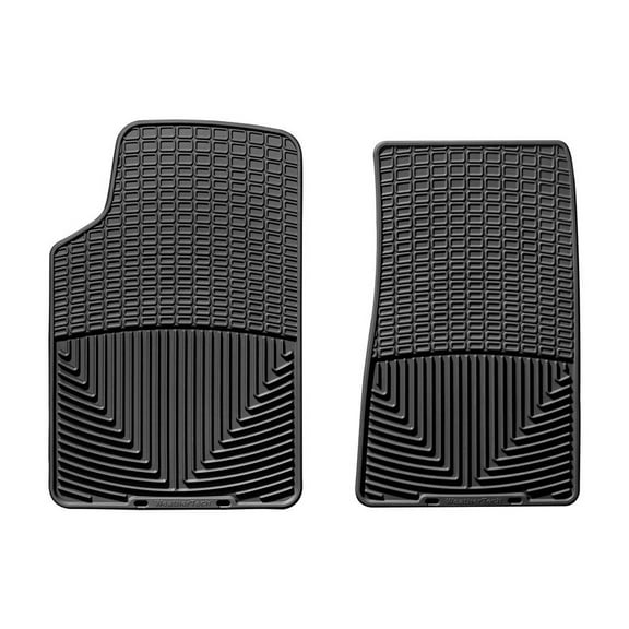 WeatherTech All-Weather Floor Mats compatible with Cadillac STS, CTS-V, CTS, SRX, STS-V - 1st Row (Driver & Passenger), Black
