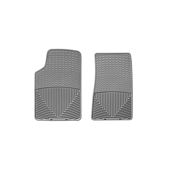 WeatherTech All-Weather Floor Mats compatible with Cadillac STS-V, CTS-V, SRX, STS, CTS - 1st Row (Driver & Passenger), Grey