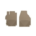 thumbnail image 1 of WeatherTech All-Weather Floor Mats compatible with Cadillac CTS, CTS-V - 1st Row (Driver & Passenger), Tan, 1 of 5