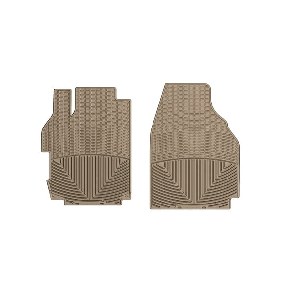 WeatherTech All-Weather Floor Mats compatible with Cadillac CTS, CTS-V - 1st Row (Driver & Passenger), Tan
