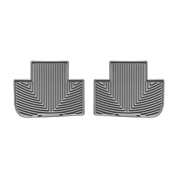 WeatherTech All-Weather Floor Mats compatible with Cadillac CTS-V, CTS - 2nd Row, Grey