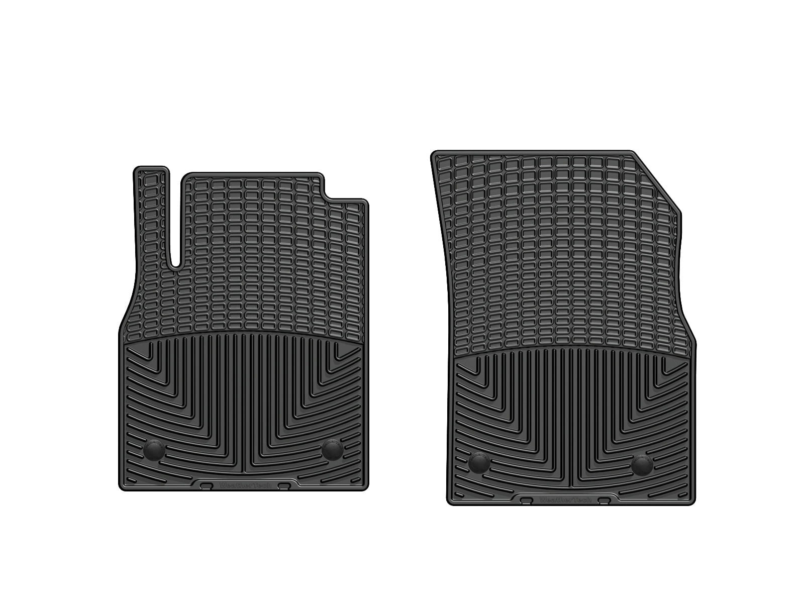 WeatherTech All-Weather Floor Mats compatible with Chevrolet Cruze, Cruze Limited - 1st Row (Driver & Passenger), Black