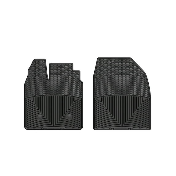 WeatherTech All-Weather Floor Mats compatible with Edge, MKX - 1st Row (Driver & Passenger), Black