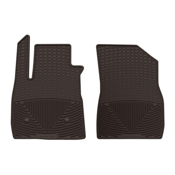 WeatherTech All-Weather Floor Mats compatible with Encore GX, TrailBlazer - 1st Row (Driver & Passenger), Cocoa