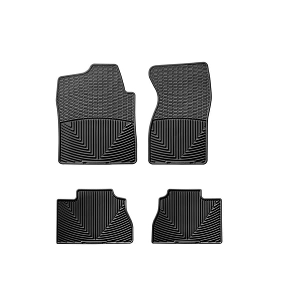 WeatherTech All-Weather Floor Mats compatible with Avalanche, Escalade EXT, Escalade ESV, Tahoe, Suburban, Yukon XL - 1st & 2nd Row, Black