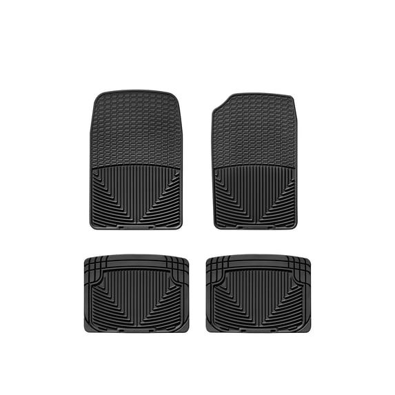 WeatherTech All-Weather Floor Mats compatible with Navigator, Expedition - 1st & 2nd Row, Black