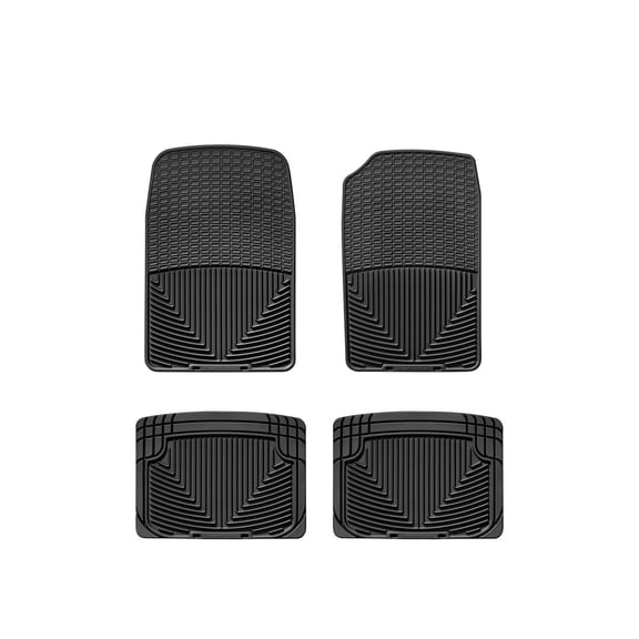 WeatherTech All-Weather Floor Mats compatible with Navigator, Expedition - 1st & 2nd Row, Black