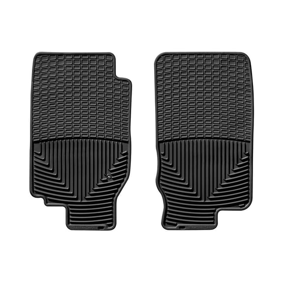 WeatherTech All-Weather Floor Mats compatible with Explorer, Explorer Sport Trac, Aviator, Mountaineer - 1st Row (Driver & Passenger), Black