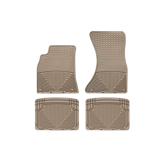 WeatherTech All-Weather Floor Mats compatible with Explorer Sport, Mountaineer, Explorer - 1st & 2nd Row, Tan