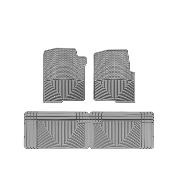 WeatherTech All-Weather Floor Mats compatible with Mark LT, F-150 - 1st & 2nd Row, Grey