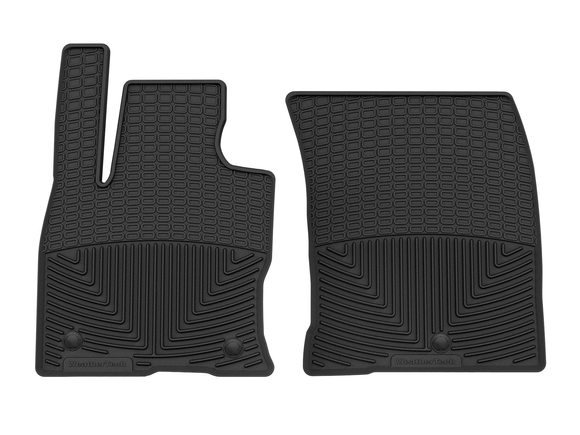 WeatherTech All-Weather Floor Mats compatible with Ford Maverick, Bronco Sport - 1st Row (Driver & Passenger), Black