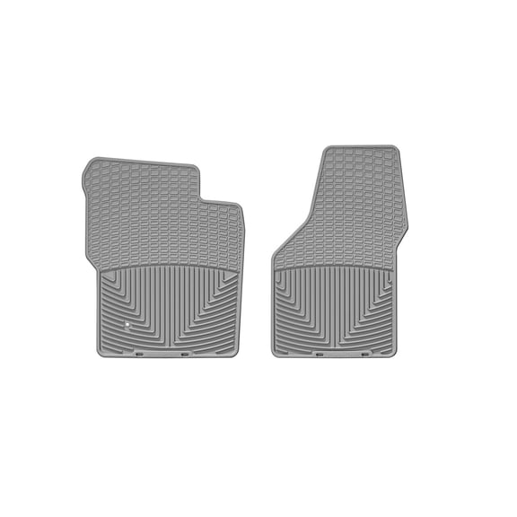 WeatherTech All-Weather Floor Mats compatible with Ford Super Duty, Excursion - 1st Row (Driver & Passenger), Grey