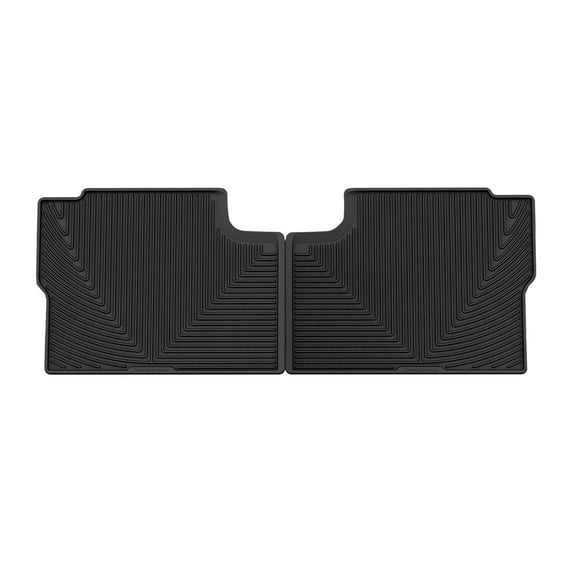 WeatherTech All-Weather Floor Mats compatible with Ford F-150, F-150 Lightning, F-150 Raptor - 2nd Row, Black