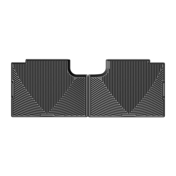 WeatherTech All-Weather Floor Mats compatible with Ford F-150, F-150 Raptor, Super Duty - 2nd Row, Black