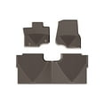 thumbnail image 1 of WeatherTech All-Weather Floor Mats compatible with Ford F-150, F-150 Raptor, F-150 Lightning - 1st & 2nd Row, Cocoa, 1 of 5