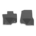 thumbnail image 1 of WeatherTech All-Weather Floor Mats compatible with Ford F-150 Lightning, F-150, F-150 Raptor - 1st Row (Driver & Passenger), Black, 1 of 5