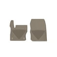 thumbnail image 1 of WeatherTech All-Weather Floor Mats compatible with 2013-2018 Ford Focus ST - 1st Row (Driver & Passenger), Tan, 1 of 5