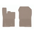 thumbnail image 1 of WeatherTech All-Weather Floor Mats compatible with Ford Ranger Raptor, Ranger - 1st Row (Driver & Passenger), Tan, 1 of 4