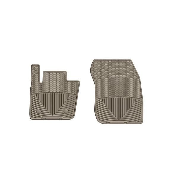 WeatherTech All-Weather Floor Mats compatible with MKZ, Fusion - 1st Row (Driver & Passenger), Tan